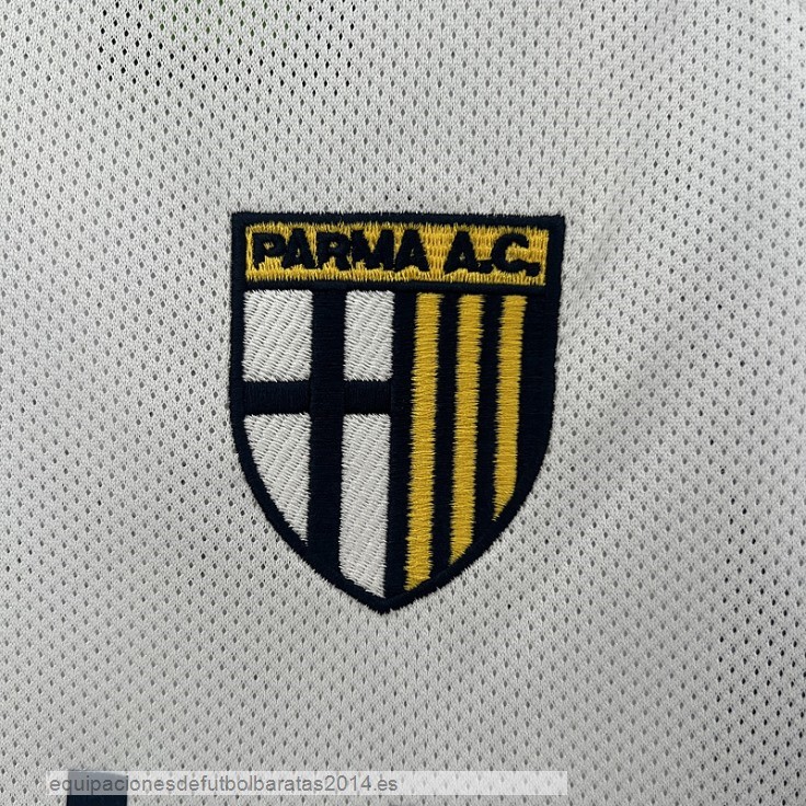Nuevo 2ª Camiseta Parma Retro 2003 2004 Blanco Baratas
